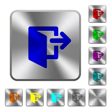 Çelik çıkış düğmeleri