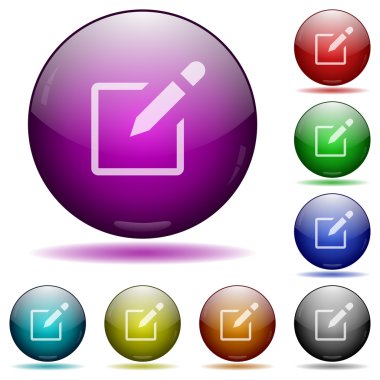 EditBox cam küre düğme