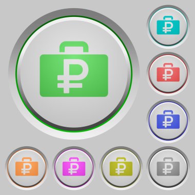 Rublesi çanta tuşlar