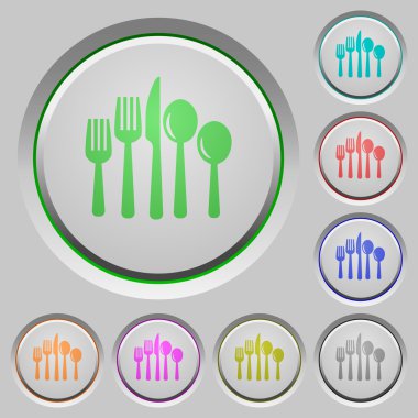 Çatal bıçak takımı tuşlar