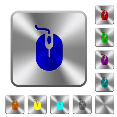 Çelik bilgisayar fare düğmeleri