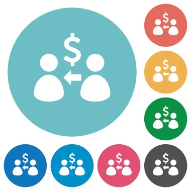 Düz almak Doları simgeler