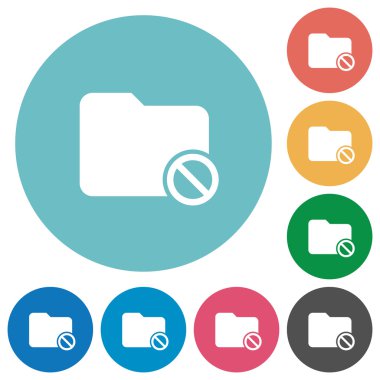 Düz Engelli klasör simgeleri