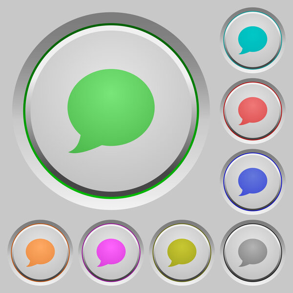 Blog comment push buttons