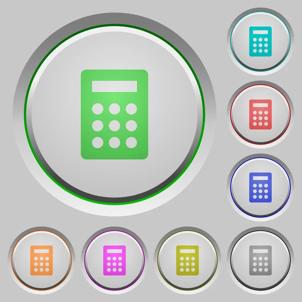 Kalkulator przyciski — Wektor stockowy