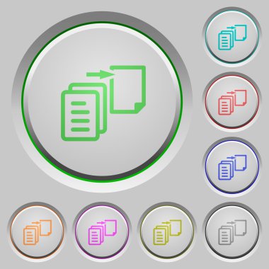 Dosya gönderme düğmeleri taşı