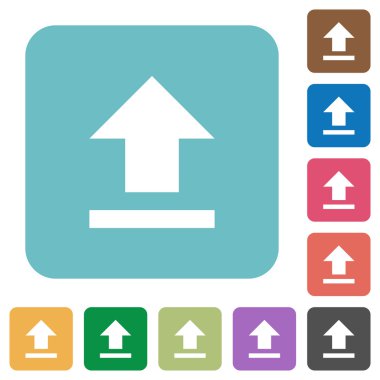 Düz upload simgeler