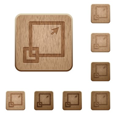 Ahşap pencere düğmeleri en üst düzeye çıkarmak