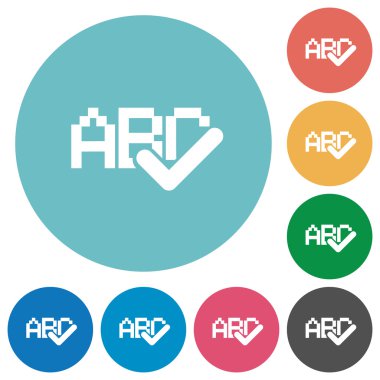 Düz yazım onay simgeler