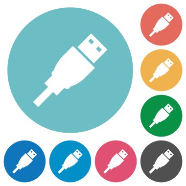 Düz Usb tak simgeler