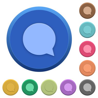 Kabartma sohbet düğmeleri