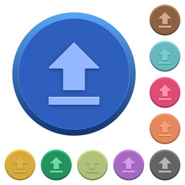 Kabarık upload düğme