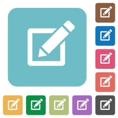 Düz Düzenleyicisi simgeleri