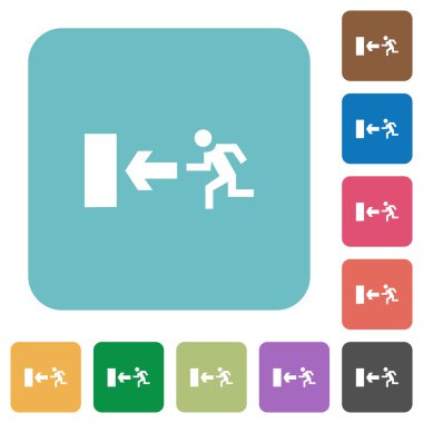 Düz çıkış simgeler