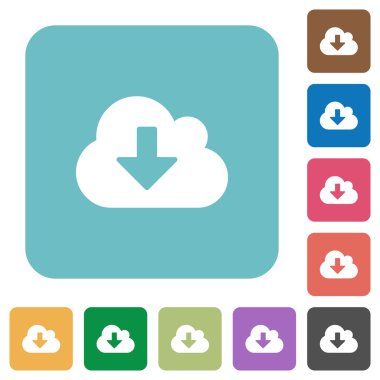 Düz bulut simgeler download