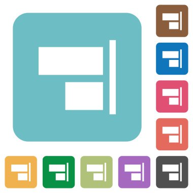 Düz hizalamak için doğru simgeler