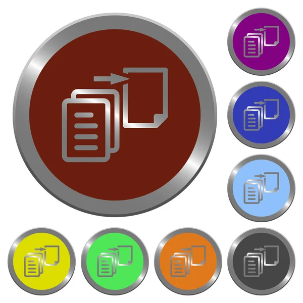 Renk taşı dosya düğmelerini