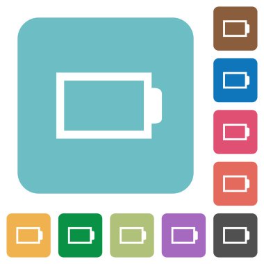 Daire boş pil simgelerinin