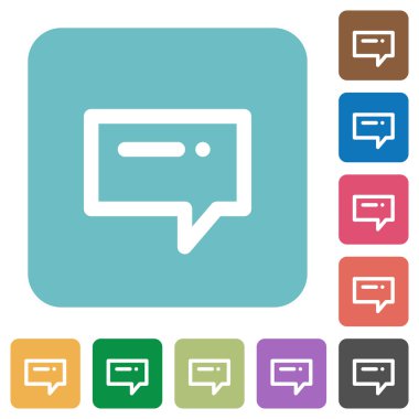 Düz yazım mesajı Icons