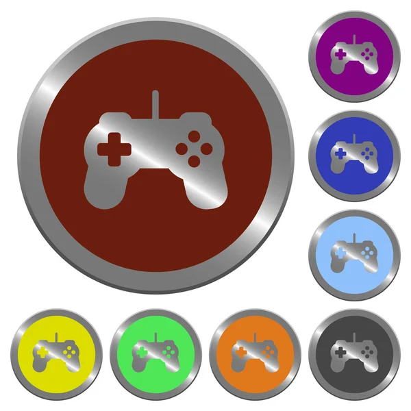 Kolor przycisków kontrolera gier — Wektor stockowy