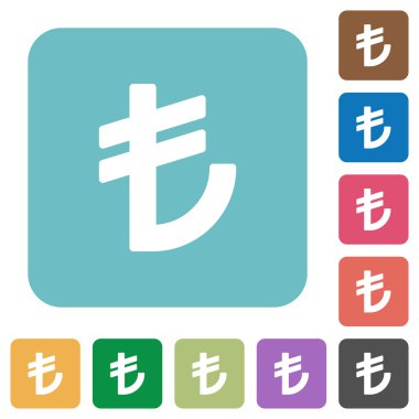 Düz Türk Lirası işareti simgeleri