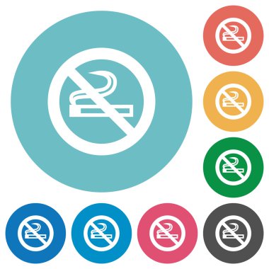 Hiçbir yasaktır simgeleri düz