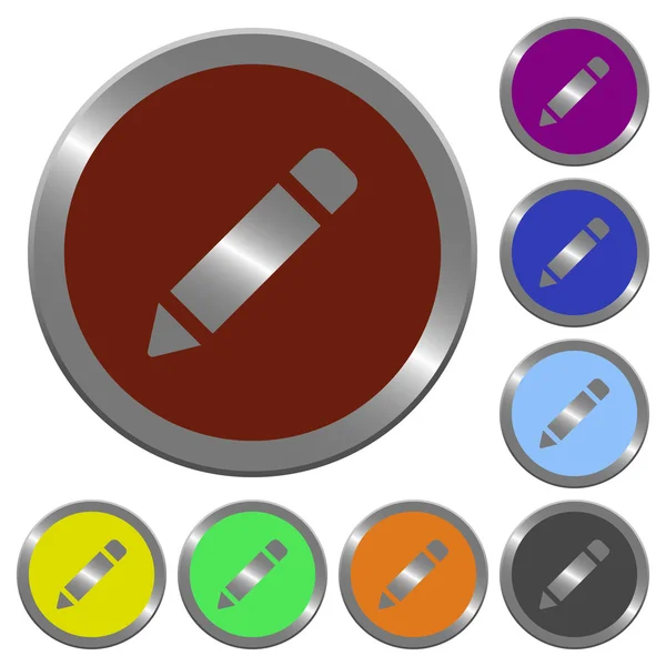 Tužka barevná tlačítka — Stockový vektor
