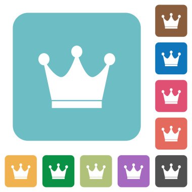 Düz premium hizmetler simgeler