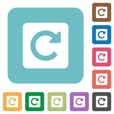 Düz döndürme doğru simgeler