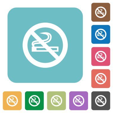 Hiçbir yasaktır simgeleri düz