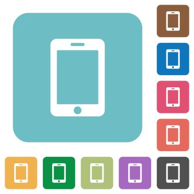 Daire boş akıllı telefon simgeleri