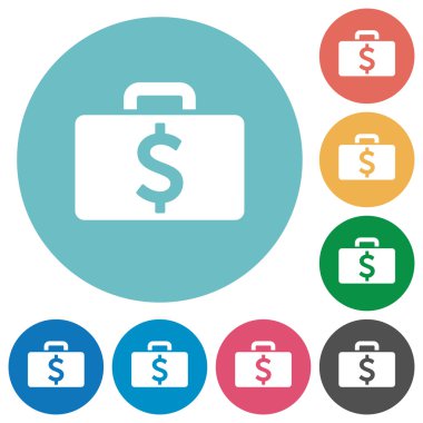 Düz Doları çanta simgeler