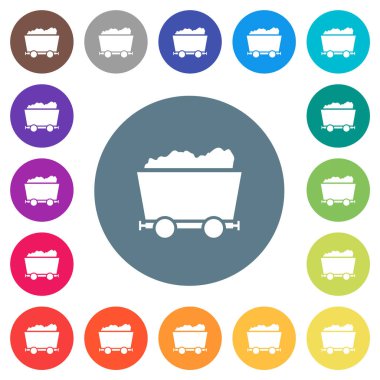 Benimkini yuvarlak renkli arka planda düz beyaz simgelerle paketledim. 17 arkaplan renk varyasyonu dahil.