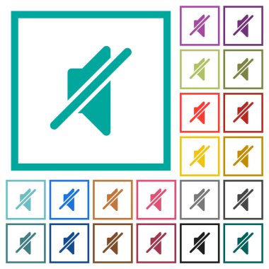 Beyaz arkaplanda çeyrek çerçeve içeren katı düz renk simgelerini kapat