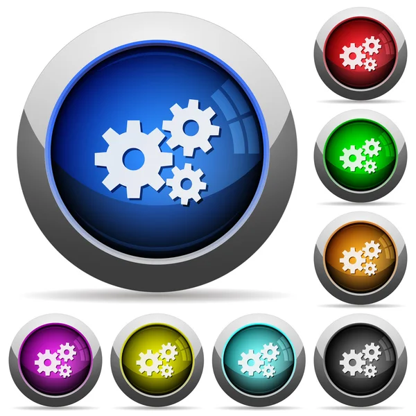 Configuración conjunto de botones — Archivo Imágenes Vectoriales