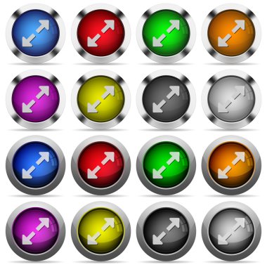 Tam düğme kümesi yeniden boyutlandırma