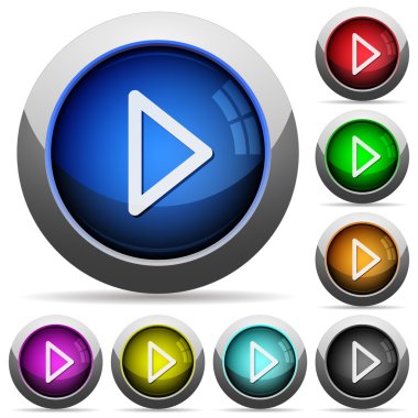 Oyun kitle iletişim araçları düğme kümesi