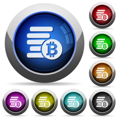 Bitcoins düğme kümesi