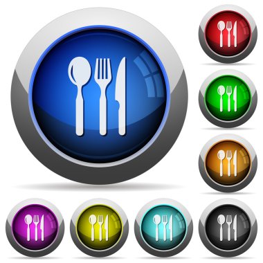 Restoran düğme kümesi