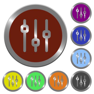 Renk dikey ayar düğmeleri