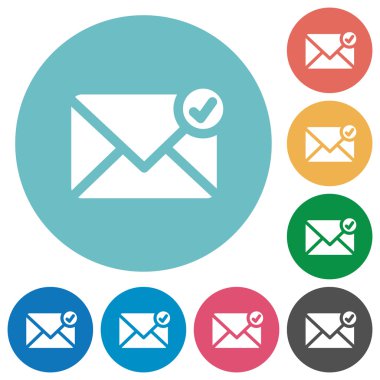 Gönderilen düz posta simgeleri