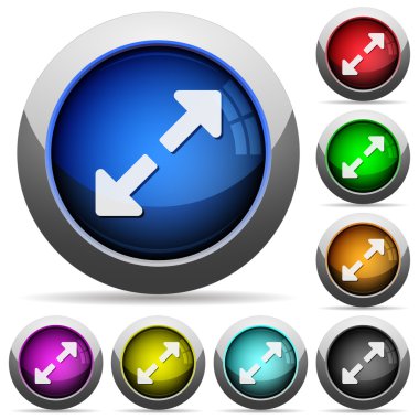 Tam düğme kümesi yeniden boyutlandırma