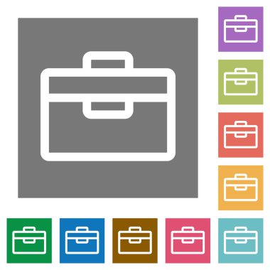 Araç kutusu kare düz simgeler