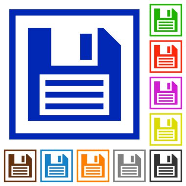 Çerçeveli düz kutsal kişilerin resmi kurtarmak