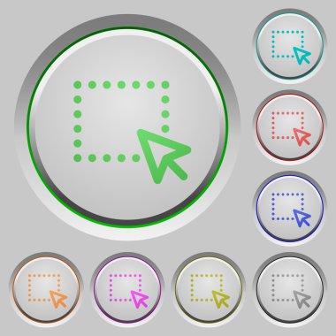 Basma düğmelerini sürükleyin