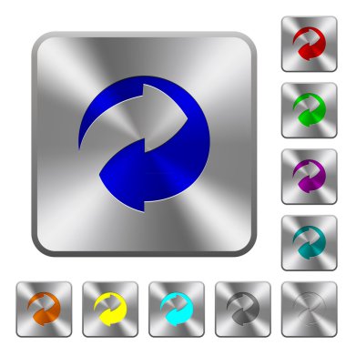 Çelik geri dönüşümlü düğmeleri