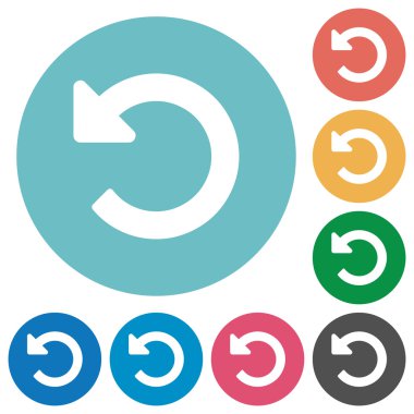 Simgeleri değişiklikleri düz geri alma