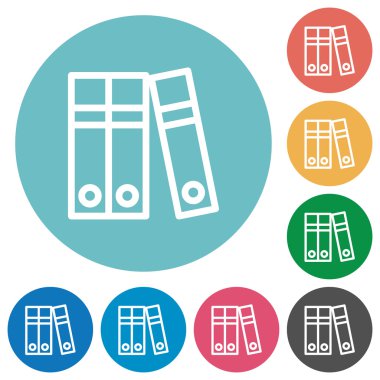 Düz belge klasörleri simgeler