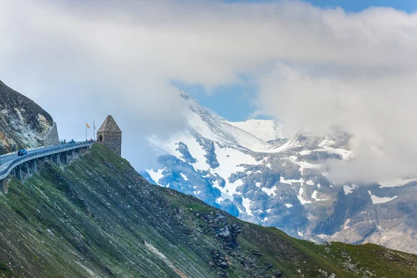 Bergtop Alpen Van Duitsland Bij Grens Met Oostenrijk — Stockfoto
