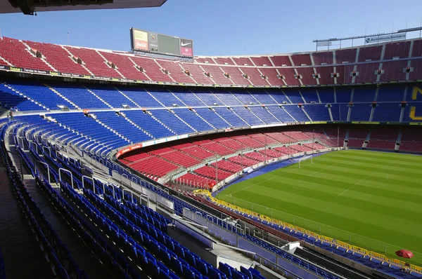 Stadion Camp Nou, Barcelona, Španělsko — Stock fotografie